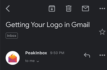 Logos in the Inbox: Gmail